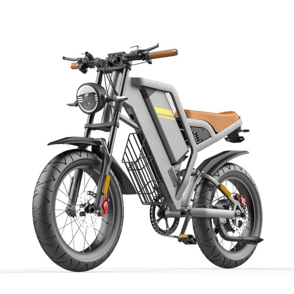 New Electric Bicycle With 20 Inch Large Tires And Seven Stage Transmission Assistance - Image 8