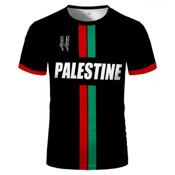 3D Printed Football T-shirt Summer Fashion Short Sleeve - Image 5