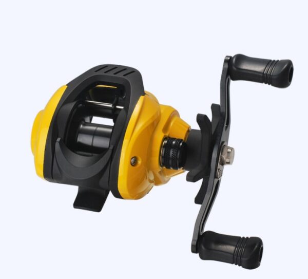 Small Yellow Water Drop Wheel Luya Wheel Fishing Reel Lei Qiang Hit Black Micro-object Modification Wheel - Image 9