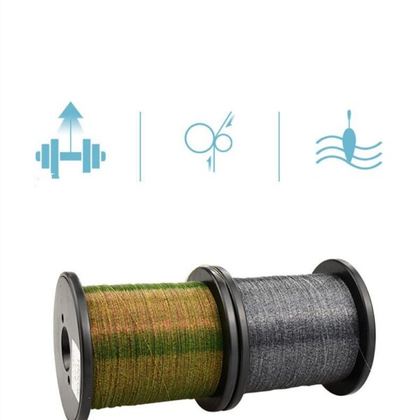 Color Changing Spot Line 1000m Invisible Fishing Line Camouflage Nylon Line - Image 2